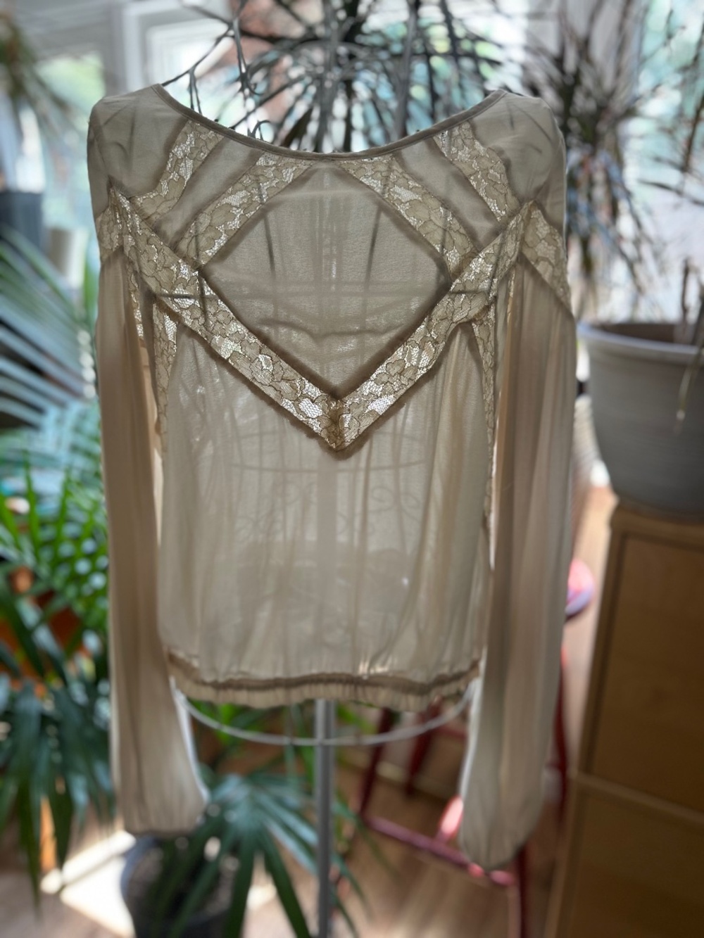 Free People Geometry Lessons Blouse
